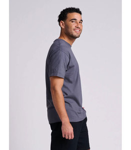 T-shirt classique unisexe à col rond JERZEES en gros — T-shirt vierge à manches courtes pour impression personnalisée, sérigraphie, rouge - Product Image 6