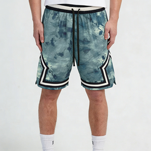 Nouveaux shorts de sport classiques pour hommes, séchage rapide, multi-poches, style décontracté, taille élastique, confortables pour la course à pied et le fitness - Product Image 1