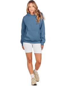 Sudaderas y sudaderas con capucha extragrandes para mujer Sudadera extragrande cómoda para mujer - Product Image 5