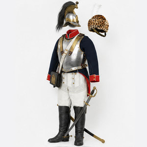 Uniforme de Cuirassier Professionnel Sur Mesure, Respirant, Durable, Écologique, Léger, Couleur et Taille Personnalisables pour Collectionneur - Product Image 3