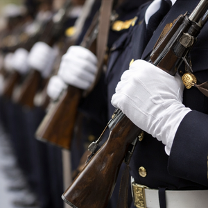 Guantes Formales de Algodón Blanco para Esmoquin, Desfiles, Guardia de Honor e Inspección de Vestimenta para Hombres - Product Image 6