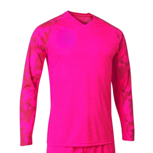 Maillot de gardien de but à manches longues col en V et short pour homme, séchage rapide, anti-humidité, polyester écologique, football - Product Image 3