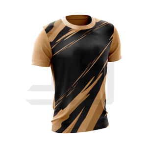 T-shirt décontracté pour homme en spandex/polyester, tissu tricoté doux et respirant, coupe confortable, chemise élégante à manches courtes, style Normcore - Product Image 5