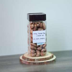 Noix de cajou séchées grillées biologiques du Vietnam en gros, 260g, pot carré - Qualité supérieure, beurrées, salées, personnalisables, qualité directe d'usine - Product Image 5