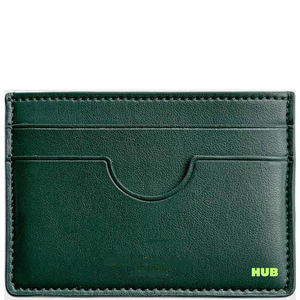 Tarjetero de Cuero Genuino de Alta Calidad, Unisex, Duradero, con 5 Bolsillos, Cierre de Clip y Diseño Granulado - Product Image 4