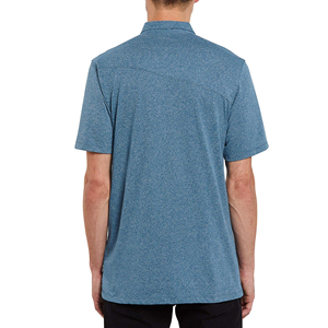 เสื้อโปโลเรียบง่าย ผ้าคอตตอนผสมคุณภาพสูง ใส่ได้ทุกวัน ส่งตรงจากโรงงาน - Product Image 5