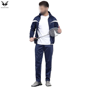 Conjunto Deportivo de Poliéster para Hombre con Cremallera, Ideal para Entrenamiento Deportivo, Running, Gimnasio y Fitness (Pantalón y Camiseta) - Product Image 3