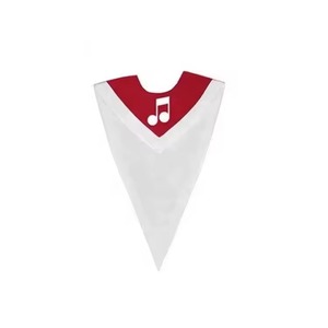 Accesorio de Vestimenta Académica, Estola de Graduación en Forma de V, para Presentación de Títulos Universitarios - Product Image 3