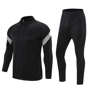 SHAFIQ SPORTS Survêtement unisexe grande taille 2-en-1 automne à manches longues avec capuche et cordon de serrage, blocs de couleur, tenue décontractée et sportive - Product Image 1