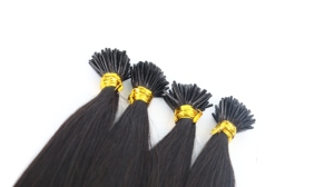ผมต่อเวียดนามแท้แบบ I-Tip เกรด Super Double Drawn สำหรับผู้หญิง สีบลอนด์ น้ำตาล ดำ - Product Image 3