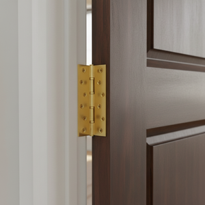 Bisagras de Puerta de Latón Sólido de Primera Calidad |   Bisagras de Alta Resistencia con Acabado Antiguo | Bisagras de Rodamiento Suave para Puertas, Ventanas y Herrajes para Muebles - Product Image 4