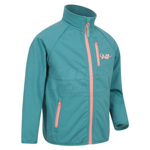 Veste softshell pour homme en matériau durable, de haute qualité, col montant, logo sur le devant, écologique, respirante, service OEM - Product Image 2