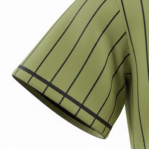 Wholesale 100% Polyester Baseball Jersey Softball Shirt Custom Sublimation Print Breathable High Quality Baseball Uniform - Product Image 5