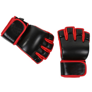 Gants d'entraînement MMA personnalisés en gros, en cuir PU, demi-doigts, pour la gym et l'entraînement en arts martiaux - Product Image 5