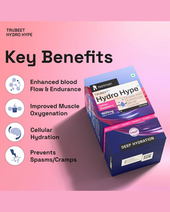 TRUBEET Hydro Hype Saveur Citron Framboise Intense avec Extrait de Betterave Mélange de Boissons Électrolytiques Naturelles 1500mg - Product Image 6