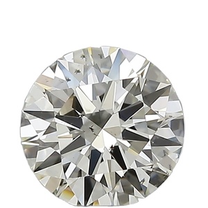 เพชรธรรมชาติทรงกลมแวววาว0.81กะรัตเพชรธรรมชาติรูปตัว L SI1และ SI2ใสหลวมได้รับการรับรองจาก Gia เพชรโซลิแทร์ทรงหลวม - Product Image 1