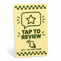 Carte de commentaires NFC personnalisée en gros, outil de rétroaction sans contact pour les entreprises