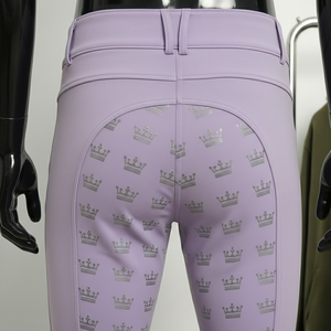 Horse Riding Pants for women Equestrian Breeches Custom Design Printing <b>Pattern</b> Full Silicone Seat Riding <b>Tights</b> - Product Image 4