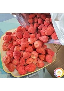 ผู้ส่งออกผลไม้อบแห้งคุณภาพพรีเมียม สตรอว์เบอร์รีอบแห้งและขนมเพื่อสุขภาพจากธรรมชาติสำหรับขายส่งร้านเบเกอรี่และขนมหวาน - Product Image 3