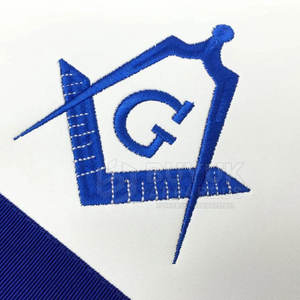 Delantales de masonería de cuero hechos a mano, bordados, con broche de seguridad ajustable, de alta calidad, exclusivos, ceremoniales, con diseño elegante. - Product Image 3