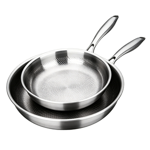 Durable Stainless Steel Fry Pan Designed For Everyday Kitchen Use And Strong Performance Fry Pan - Product Image 1