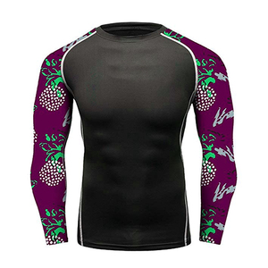 Nueva Llegada Muzamin Apparel MA-CS-16 Camiseta de Compresión para Hombre - Tela Suave Material de Alta Calidad Transpirable de Secado Rápido Manga Larga - Product Image 3