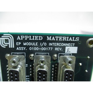 AMAT 0100-00177 Rev.E, module EP d'interconnexion E/S. Équipements et pièces semi-conductrices d'occasion fiables à l'échelle mondiale chez - Product Image 6