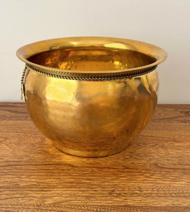 Jardinières de luxe martelées sur mesure en laiton pur de qualité supérieure, grande taille, pour intérieur et extérieur - Product Image 4
