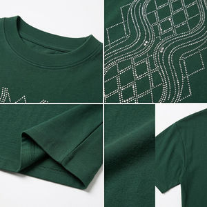 T-shirt de sport pour homme, collection été, manches courtes, 100% coton, léger, respirant, séchage rapide, écologique, vêtements de sport - Product Image 6
