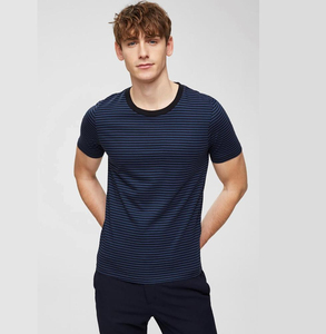 Camiseta de Hombre de Algodón 100% de Alta Calidad con Forro, Diseño Nuevo, Ajustada, con Cuello Redondo, para Todas las Temporadas, con Logotipo Personalizado - Product Image 5