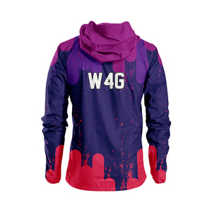 Chaqueta Cortavientos Personalizada con Logotipo Frontal Impreso, Cierre de Cremallera, Impermeable, Resistente al Viento, de Secado Rápido y Ecológica - Product Image 5