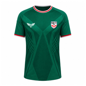 เสื้อยืดกีฬาเสื้อฟุตบอลระบายอากาศสไตล์เม็กซิโก - Product Image 1