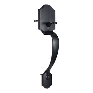 Set Serratura Anteriore Monocilindrica con Interasse Fori Regolabile, Maniglia Interna e Maniglia Esterna con Catenaccio - Categoria Prodotto: Serrature - Product Image 5