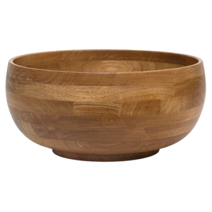 Tazón de madera natural de diseño primitivo para decoración del hogar, organizador de cocina, organizador de mesa, tazón para frutas, tazón para ensalada - Product Image 2