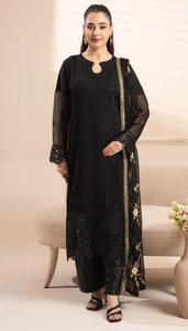 Vestidos de Mujer de Alta Calidad para Otoño e Invierno, Estilo Pakistaní e Indio, Formales, Casuales, para Fiestas, Nuevas Llegadas, Conjuntos de Salwar Kameez y Kurti de Organza - Product Image 2