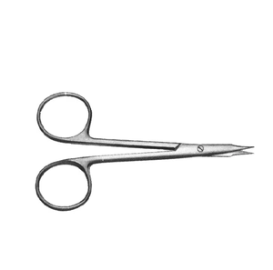 กรรไกรผ่าตัดสเตนเลสสตีลคุณภาพสูง STEVENS Tenotomy แบบโค้งคม/คม ขนาด 11 ซม. รุ่น QKQ-09-2/QKQ-09-3 CE - Product Image 4