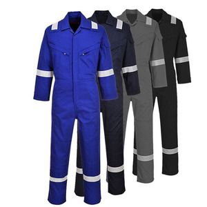 Safety Coverall for <b>Construction</b> Custom Fireproof Work Uniform Labour Staff <b>Overall</b> - Product Image 6