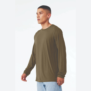 เสื้อยืดแขนยาวผู้ชายผ้าฝ้ายเนื้อนุ่มพิมพ์โลโก้แบบกำหนดเองคุณภาพพรีเมียมระบายอากาศได้ดีสไตล์ลำลองสตรีทแวร์ - Product Image 2