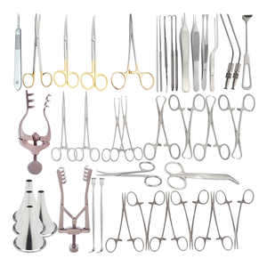 Juego de Instrumentos Quirúrgicos ORL de 10 Piezas, Sólidos, Reutilizables, con Certificación ISO - Product Image 1