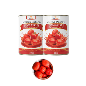 Tomates Pelados en Jugo de Tomate, Estándar Internacional, los Más Vendidos, de Fábrica en Vietnam, Enlatados en Latas de 30oz - Product Image 1