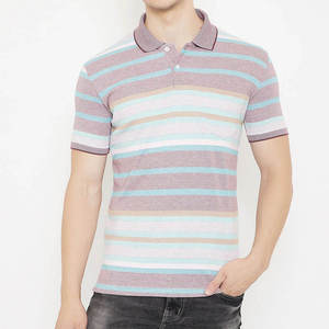 Summer 66% Cotton Embroidery OEM Service Custom High Quality Solid Knitted Quick Dry Front for Shirt Leisure Holiday Shirts - Product Image 5