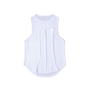 Pre-Shrunk Breathable Mens Tank Top Quick Drying Polyester <b>Running</b> <b>Singlet</b> Bulk High Ventilation Fast Drying Activewear Factory - Product Image 3