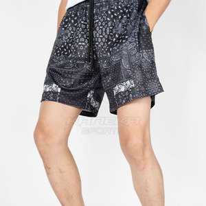Pantalones Cortos Sublimados Personalizados para Hombre, de Calidad Media-Alta, 100% Algodón, Transpirables, de Secado Rápido, Nueva Llegada, Personalizables - Product Image 4