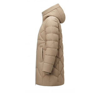 Chaqueta Larga Acolchada Moderna para Hombre con Forro Interior Suave y Tejido Exterior Resistente al Viento para Comodidad en Exteriores en Todas las Estaciones - Product Image 2