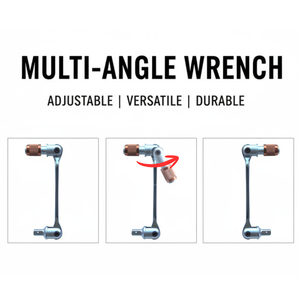 Adaptateur professionnel à double tête flexible fabriqué à Taïwan avec fixation rapide, compatible OEM et DIY - Product Image 4