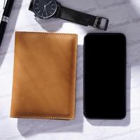Portefeuille de voyage en cuir PU coloré avec porte-cartes et porte-billets pour femmes et hommes