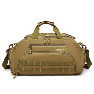 HUSKY SPORTSWEAR High Quality Camouflage Convertible <b>Backpack</b> Duffel Zipper Hasp Closure Anti-Theft Waterproof Large Capacity - Product Image 6