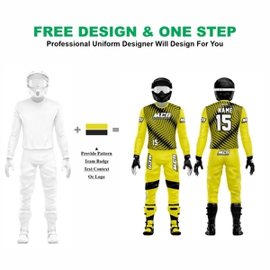 New High Quality Color Combination Sublimation Printing Stretchy Cordura Fabric Custom <b>Sizing</b> ATV, BMX and Motocross Racing Gear - Product Image 2