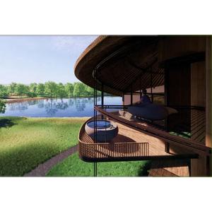 Mejor Precio en Vietnam, LCB03 Bungalow de 104 m², Edificios Prefabricados de Bambú Industriales de Diseño Moderno y Alta Calidad, Villa 40HC - Product Image 2