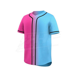 เสื้อเบสบอลผู้ชายสีพื้นคุณภาพสูง ผลิตในปากีสถาน ระบายอากาศได้ดี สีตามสั่ง - Product Image 2